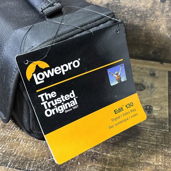 Lowepro Edit 130 Digital Video Bag, Camera Case Black New - Picture 2 of 4